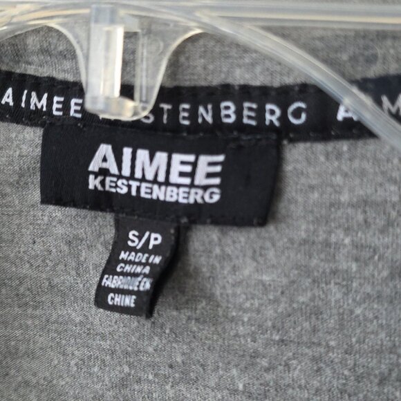 AIMEE KESTENBERG | PJ Set Shorts Gray Sz SMALL - Picture 3 of 8